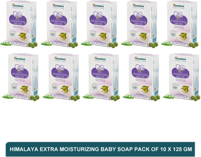 HIMALAYA extra moisturizing baby(10 x 125 g)