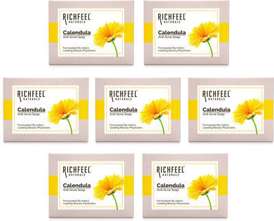 36 Off On Richfeel Anti Acne Soap With Calendula Extracts Pack Of 7 7 X 10 71 G On Flipkart Paisawapas Com Formulated with the goodness of calendula flowers which are rich in antibacterial property, the soap fights germs that. paisawapas