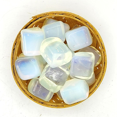 Plus Value 8261CTX3 Polished Asymmetrical Crystal Pebbles(White 200 g)