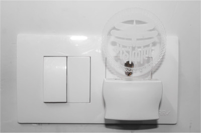 AFAST 3D Illusion Mahakal LED Night Lamp Night Lamp(10 cm, White)