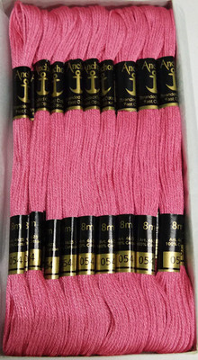 ANCHOR pink Thread(8 m Pack of25)