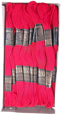 Dhruv Crafts Red Thread(8 m Pack of10)