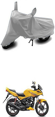 ZTech Two Wheeler Cover for Hero(Ignitor, Silver)