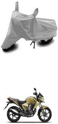 ZTech Two Wheeler Cover for Honda(Dazzler, Silver)