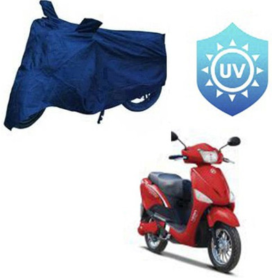 RPSENTTERPR Waterproof Two Wheeler Cover for Hero(E Scoot, Blue)