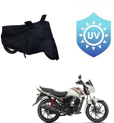 RPSENTTERPR Waterproof Two Wheeler Cover for Suzuki(Sling Shot Plus, Black)