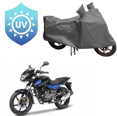 RPSENTTERPR Waterproof Two Wheeler Cover for Bajaj(Pulsar 150 DTS-i, Grey)