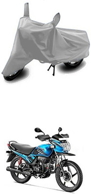ZTech Two Wheeler Cover for Hero(Passion Pro TR, Silver)