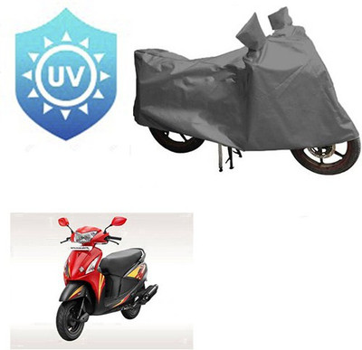RPSENTTERPR Waterproof Two Wheeler Cover for Hero(Pleasure, Grey)