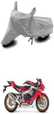 Toy Ville Two Wheeler Cover for Honda(CBR 1000RR, Silver)