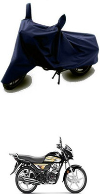 Toy Ville Two Wheeler Cover for Hero(CD 110 Dream, Blue)