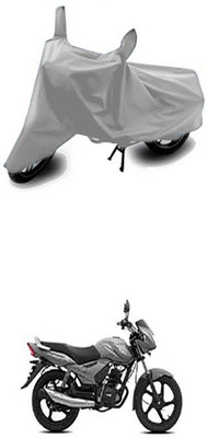 ZTech Two Wheeler Cover for TVS(Star City, Silver)