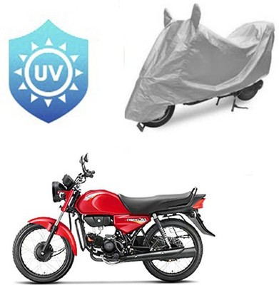 SRENTERPRISES Waterproof Two Wheeler Cover for Hero(CD Dawn, Silver)