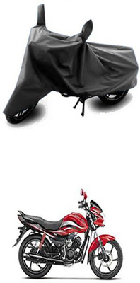 Toy Ville Two Wheeler Cover for Hero(Passion, Grey)