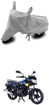 ZTech Two Wheeler Cover for Bajaj(Discover 125 DTS-i, Silver)