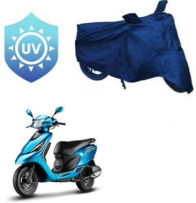 RPSENTTERPR Waterproof Two Wheeler Cover for TVS(Zest, Blue)