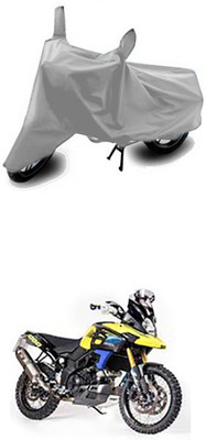 ZTech Two Wheeler Cover for Suzuki(Silver)