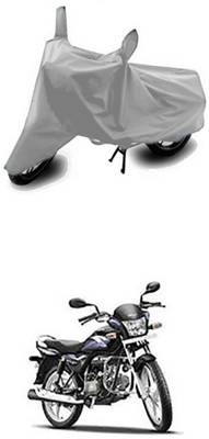 Toy Ville Two Wheeler Cover for Hero(Splendor Pro, Silver)