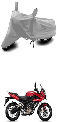 ZTech Two Wheeler Cover for Bajaj(Pulsar AS 150, Silver)
