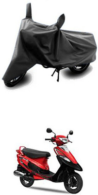 ZTech Two Wheeler Cover for TVS(Grey)