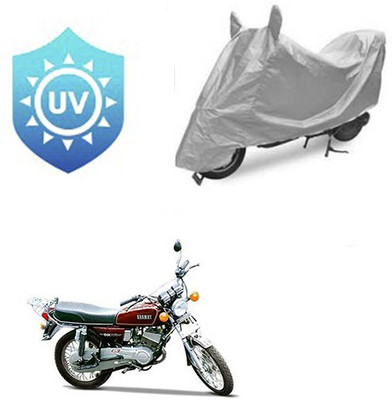 RPSENTTERPR Waterproof Two Wheeler Cover for Yamaha(RX 100, Silver)