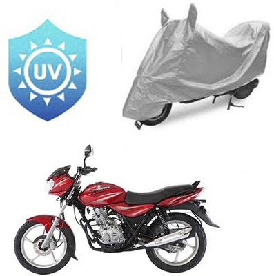 RPSENTTERPR Waterproof Two Wheeler Cover for Bajaj(Discover 125 DTS-i, Silver)
