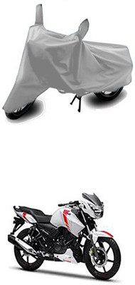 ZTech Two Wheeler Cover for TVS(Silver)