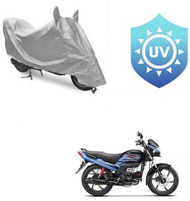 RPSENTTERPR Waterproof Two Wheeler Cover for Honda(Passion Pro, Silver)