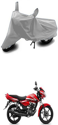 ZTech Two Wheeler Cover for TVS(Pheonix, Silver)