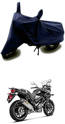 Toy Ville Two Wheeler Cover for Suzuki(Blue)