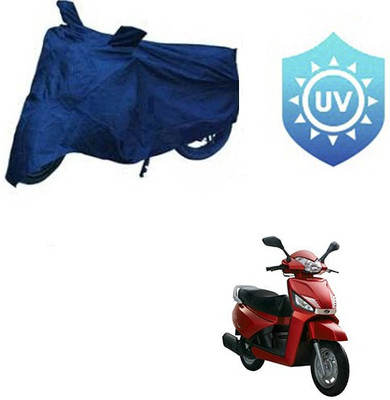 RPSENTTERPR Waterproof Two Wheeler Cover for Mahindra(Gusto, Blue)