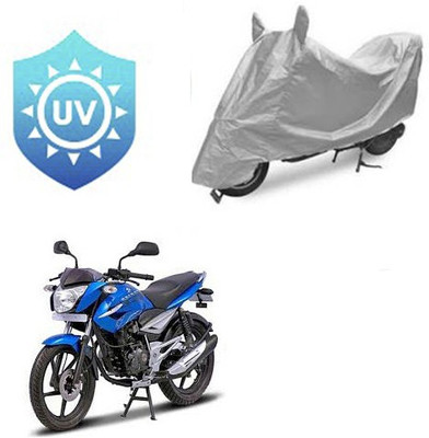RPSENTTERPR Waterproof Two Wheeler Cover for Bajaj(XCD 125cc, Silver)