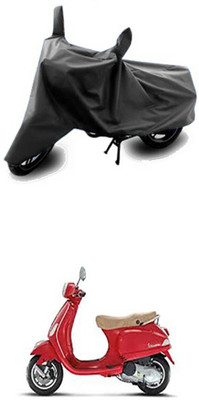 ZTech Two Wheeler Cover for Universal For Bike(Vespa LX, Grey)