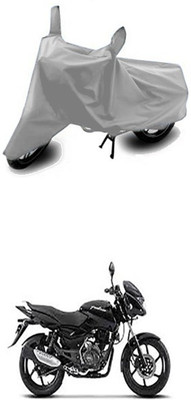 ZTech Two Wheeler Cover for Bajaj(Pulsar 150, Silver)