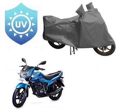 RPSENTTERPR Waterproof Two Wheeler Cover for TVS(Victor New, Grey)