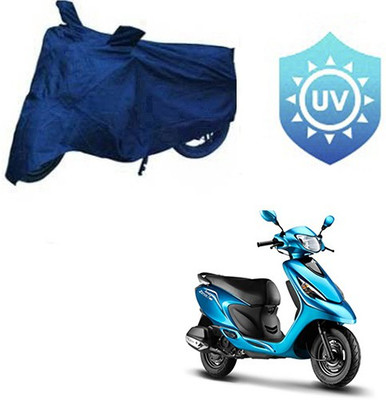 RPSENTTERPR Waterproof Two Wheeler Cover for TVS(Zest, Blue)