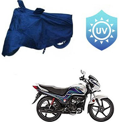RPSENTTERPR Waterproof Two Wheeler Cover for Hero(Passion Pro TR, Blue)