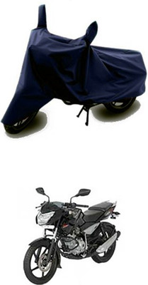 Toy Ville Two Wheeler Cover for Bajaj(Pulsar 135 LS DTS-i, Blue)