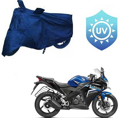 RPSENTTERPR Waterproof Two Wheeler Cover for Honda(CBR 150R, Blue)