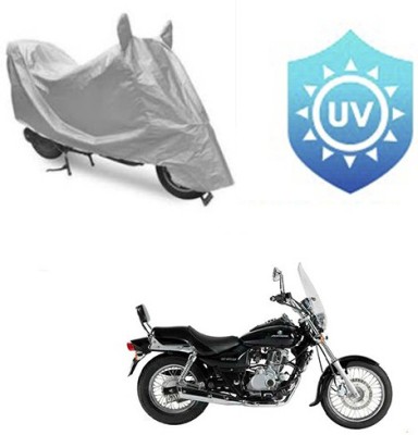 SRENTERPRISES Waterproof Two Wheeler Cover for Bajaj(Avenger 220 DTS-i, Silver)