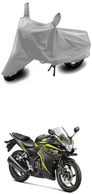 ZTech Two Wheeler Cover for Honda(CBR 250R, Silver)