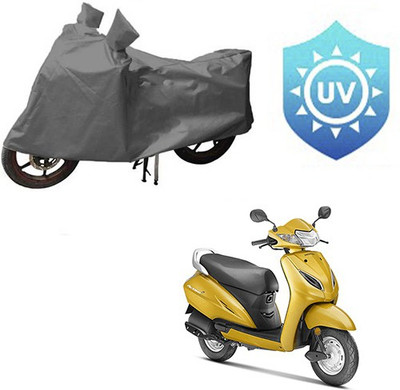 RPSENTTERPR Waterproof Two Wheeler Cover for Honda(Activa 5G, Grey)