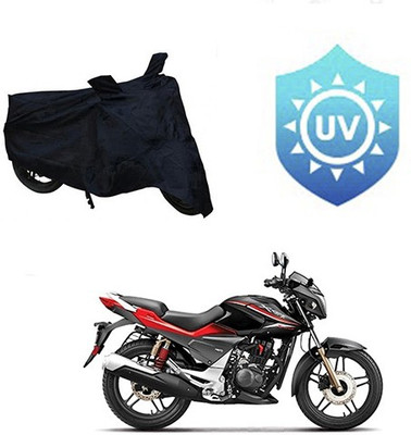 RPSENTTERPR Waterproof Two Wheeler Cover for Hero(CBZ Extreme, Black)