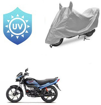 saanvi Waterproof Two Wheeler Cover for Honda(Passion Pro, Silver)