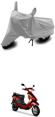 Toy Ville Two Wheeler Cover for Indus(Yo Spark, Silver)