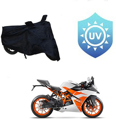 Mdstar Waterproof Two Wheeler Cover for KTM(Duke 200, Black)