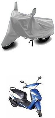Toy Ville Two Wheeler Cover for Indus(Yo Xplor, Silver)