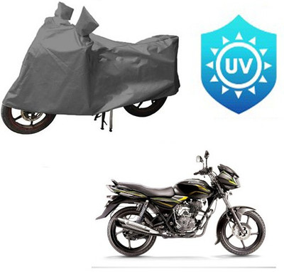 RPSENTTERPR Waterproof Two Wheeler Cover for Bajaj(Discover 100 DTS-i, Grey)
