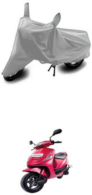 ZTech Two Wheeler Cover for Mahindra(Kine, Silver)