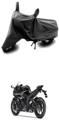 Toy Ville Two Wheeler Cover for Kawasaki(Grey)